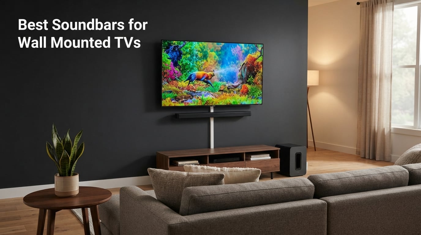 Best Soundbars for Wall Mounted TVs