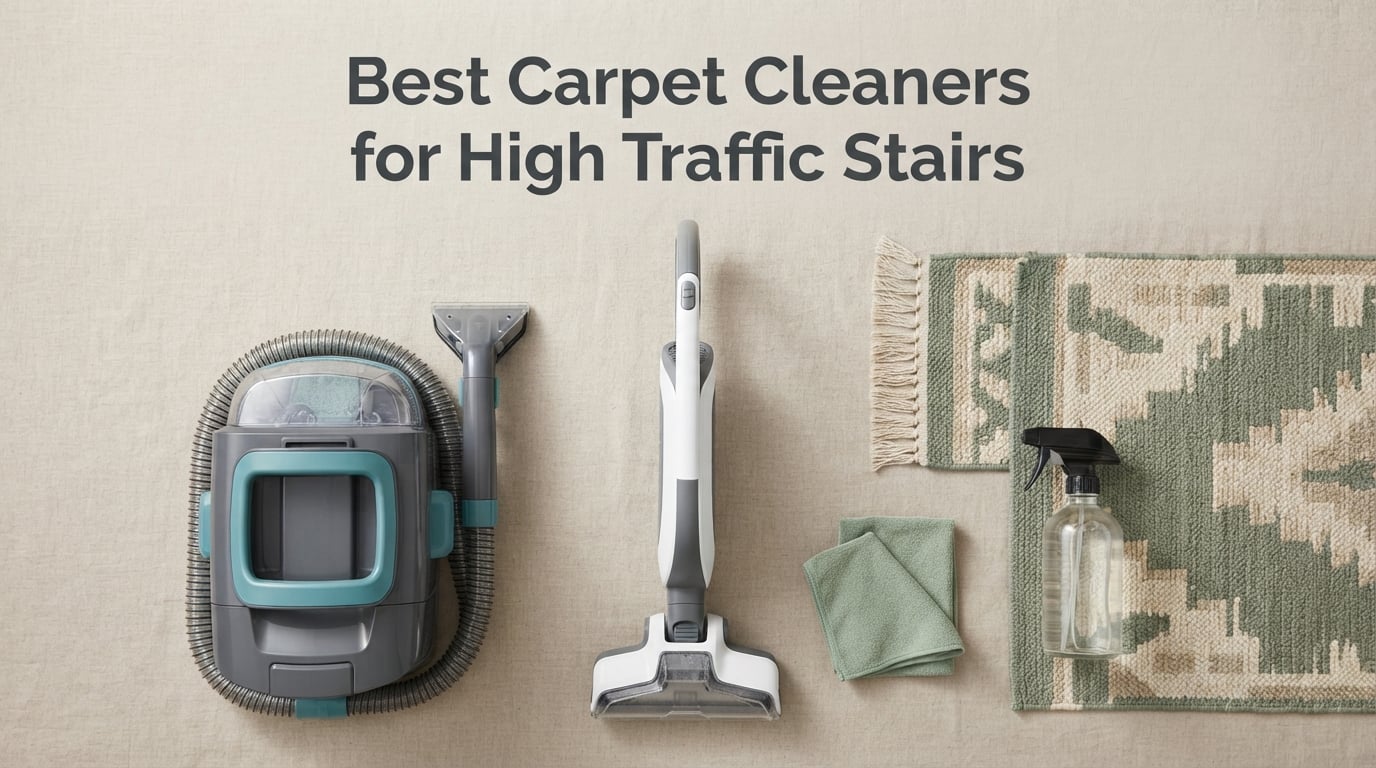 Best Carpet Cleaners for High Traffic Stairs