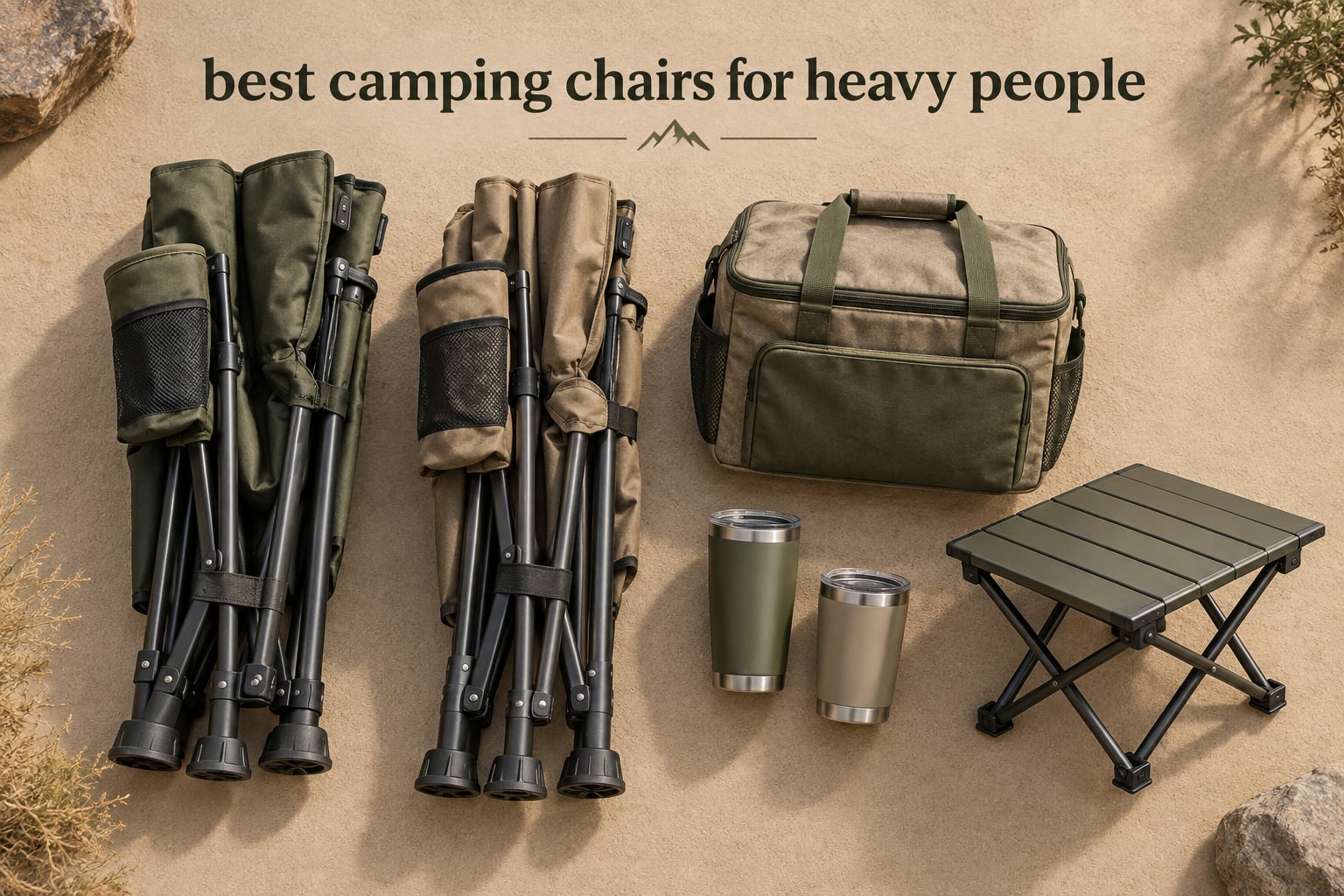 best camping chairs for heavy people