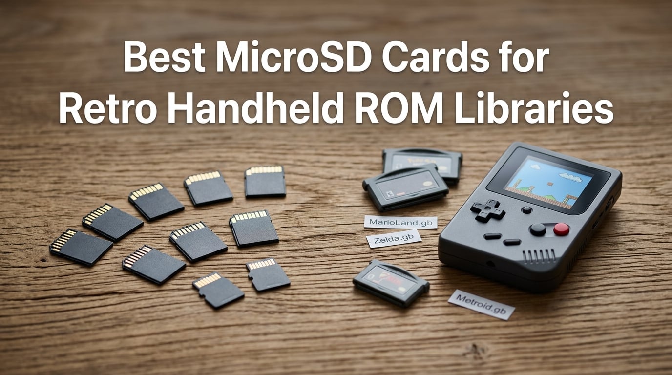 Best MicroSD Cards for Retro Handheld ROM Libraries