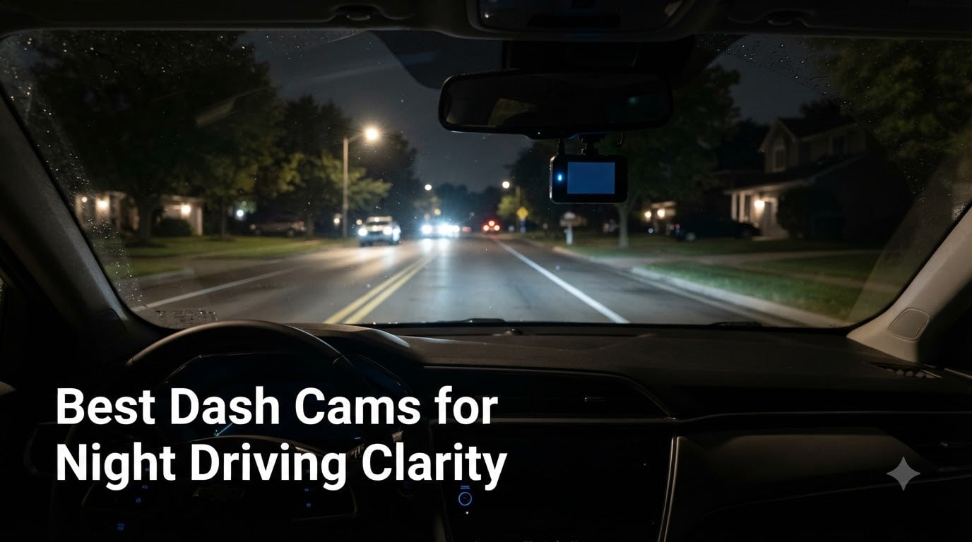 Best Dash Cams for Night Driving Clarity
