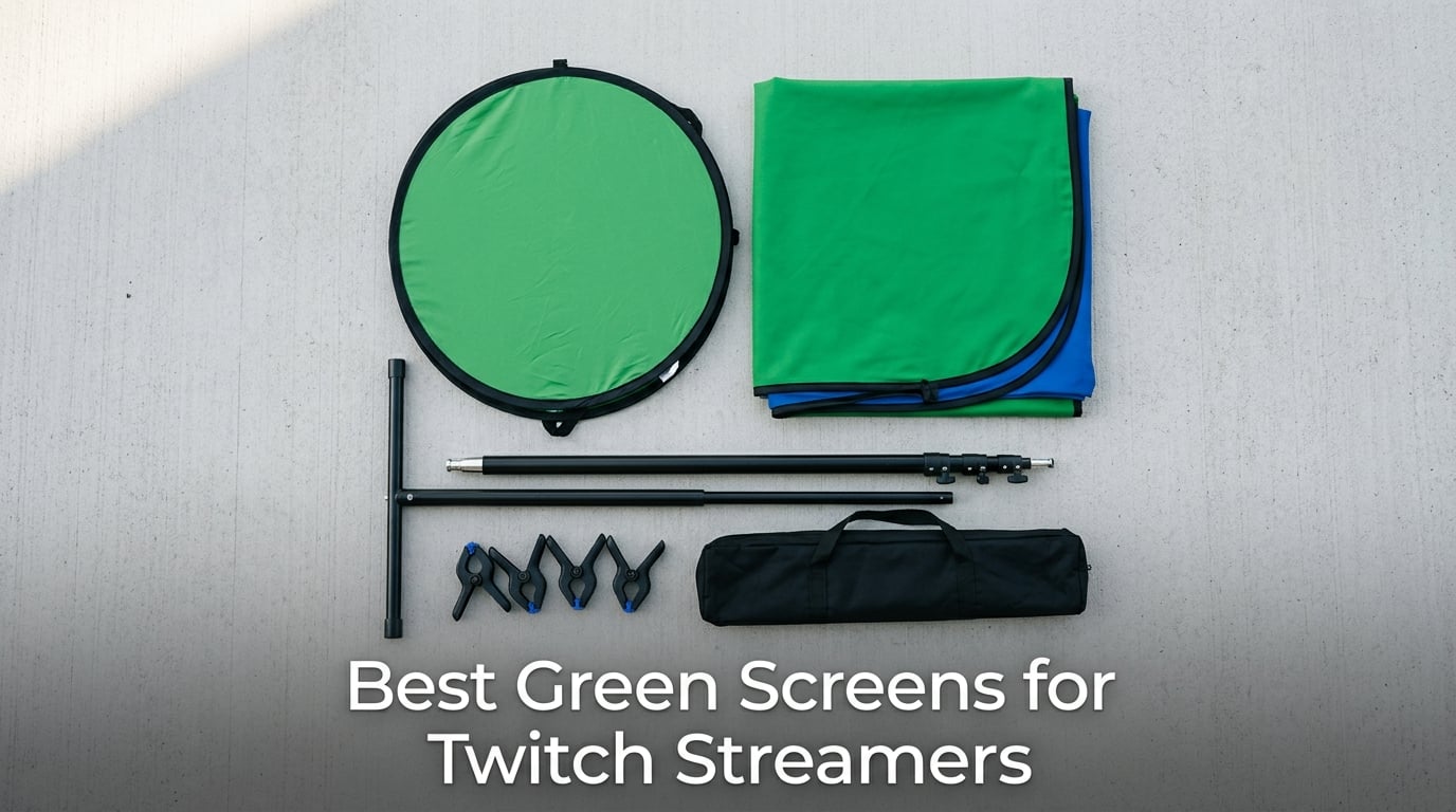 Best Green Screens for Twitch Streamers