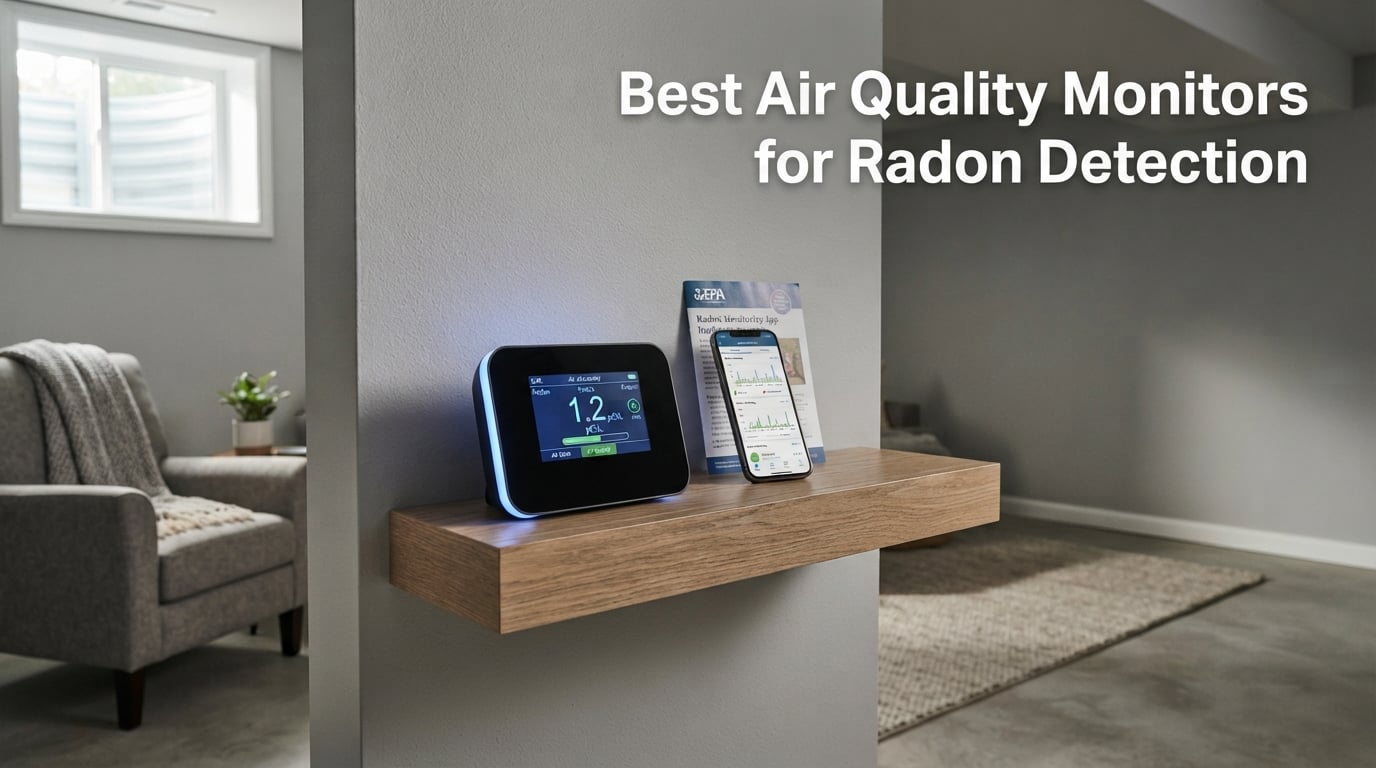 Best Air Quality Monitors for Radon Detection