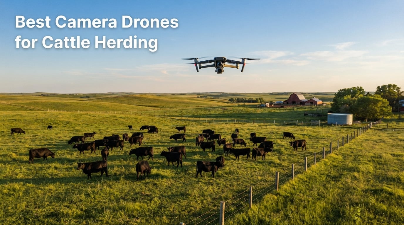 Best Camera Drones for Cattle Herding
