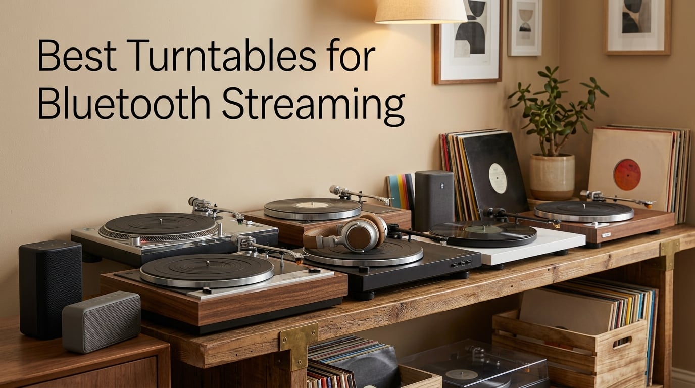 Best Turntables for Bluetooth Streaming