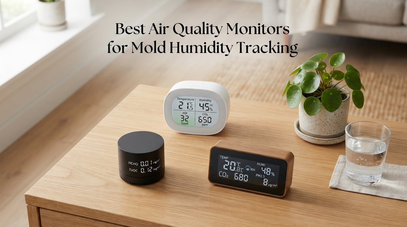 Best Air Quality Monitors for Mold Humidity Tracking