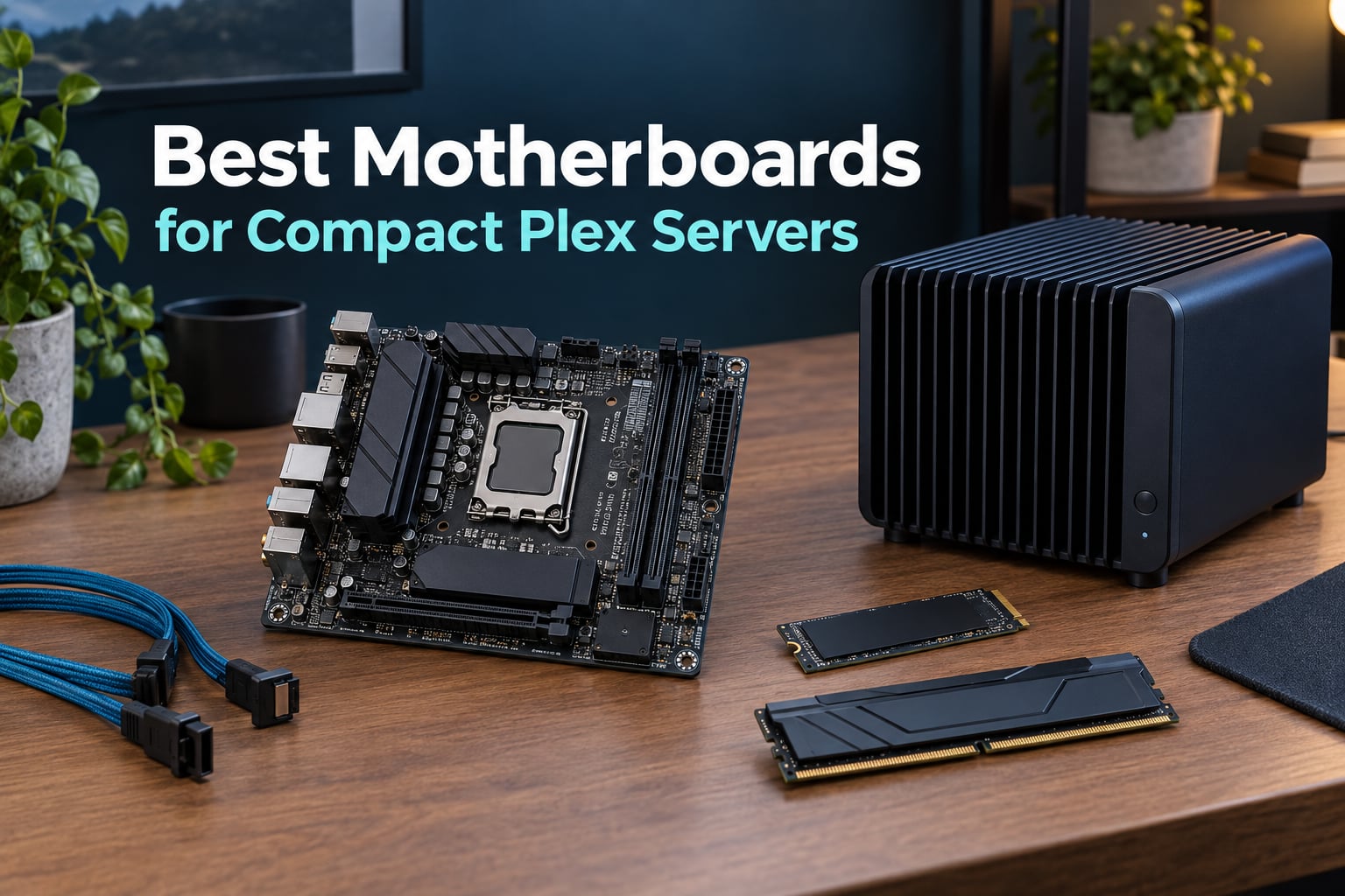 Best Motherboards for Compact Plex Servers