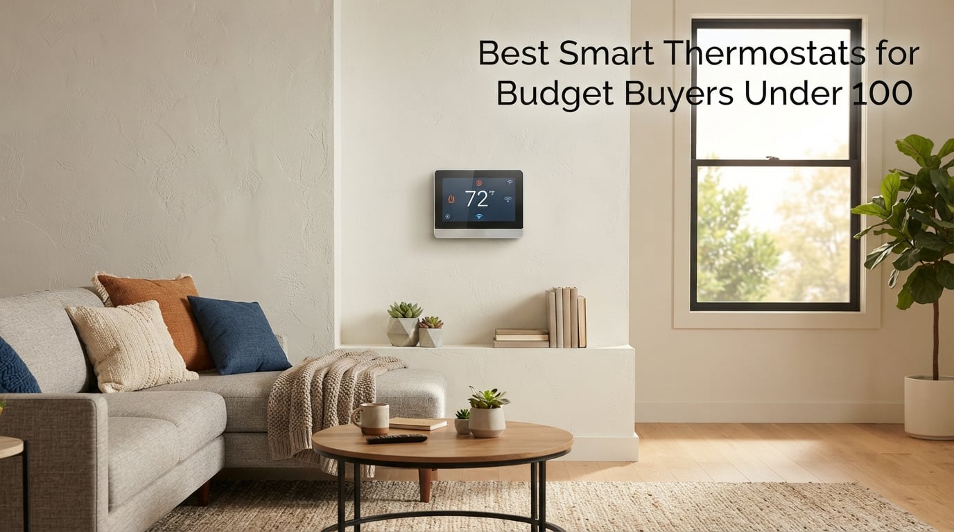 Best Smart Thermostats for Budget Buyers Under 100