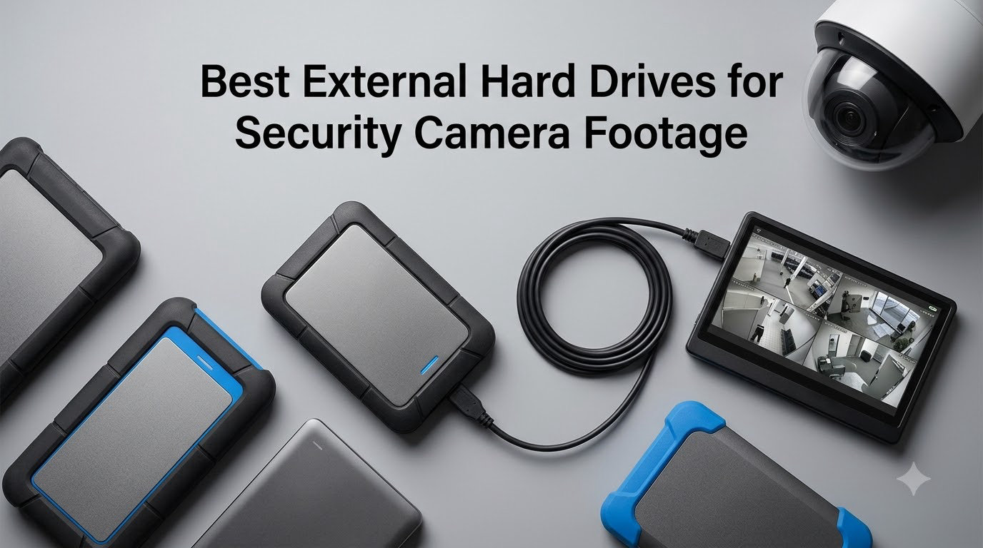 Best External Hard Drives for Security Camera Footage