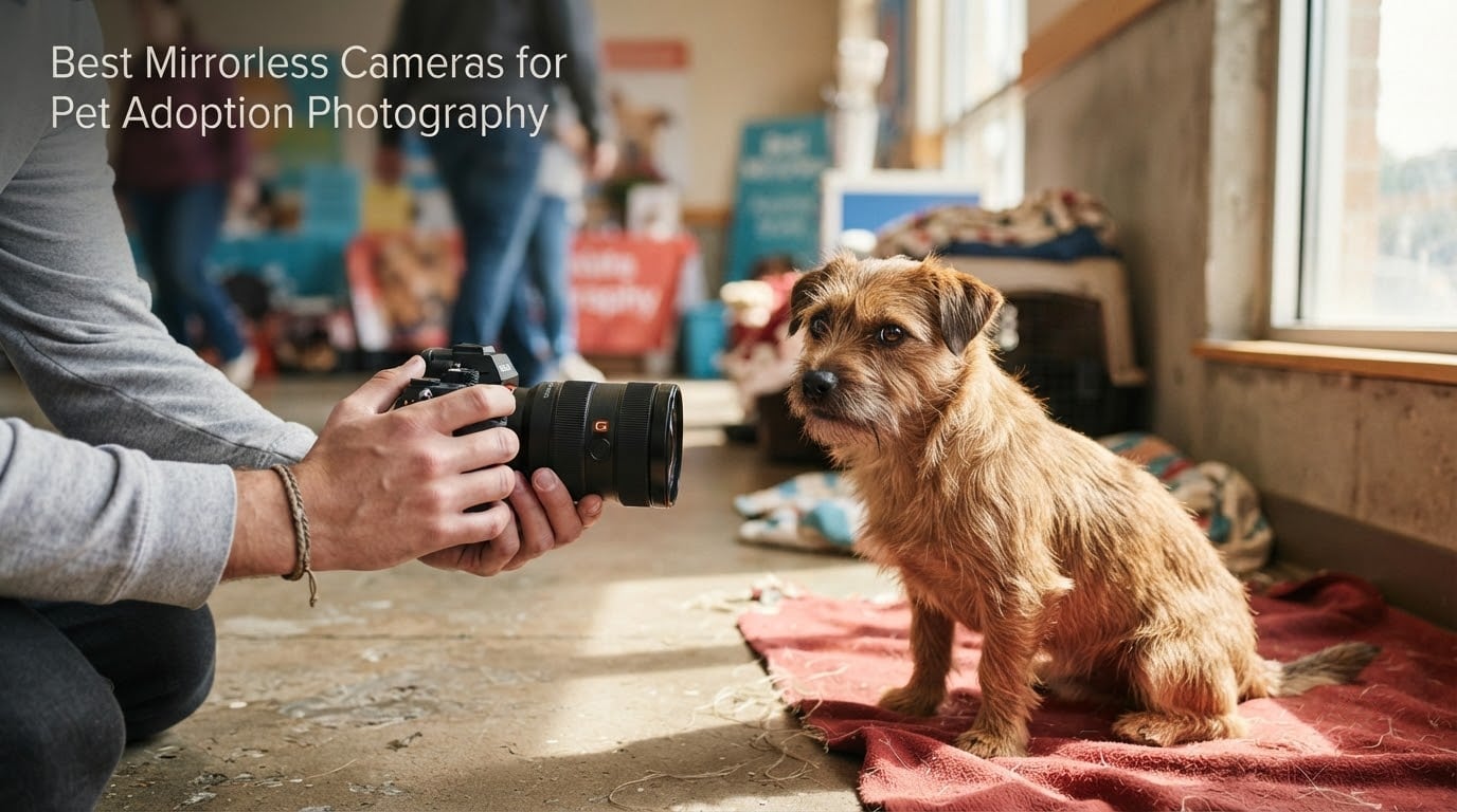 Best Mirrorless Cameras for Pet Adoption Photography