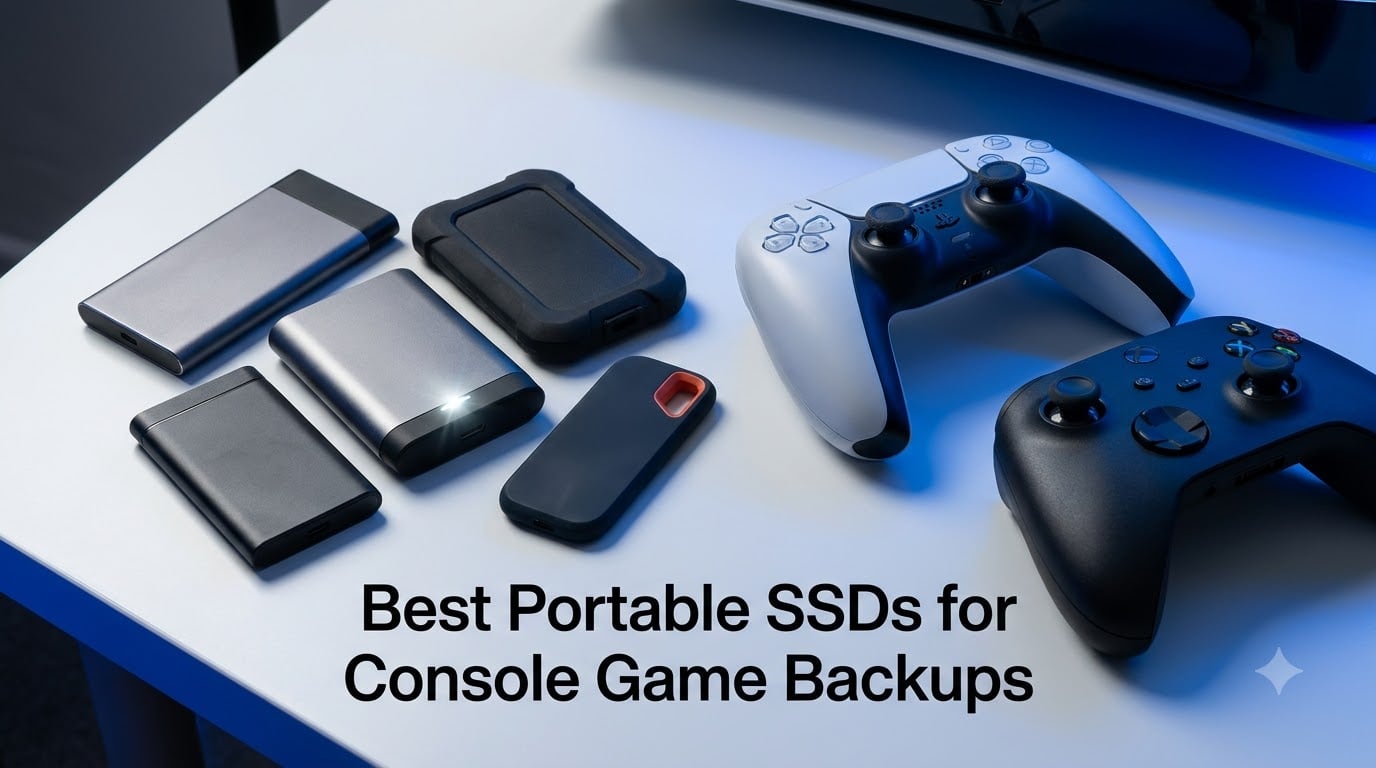 Best Portable SSDs for Console Game Backups
