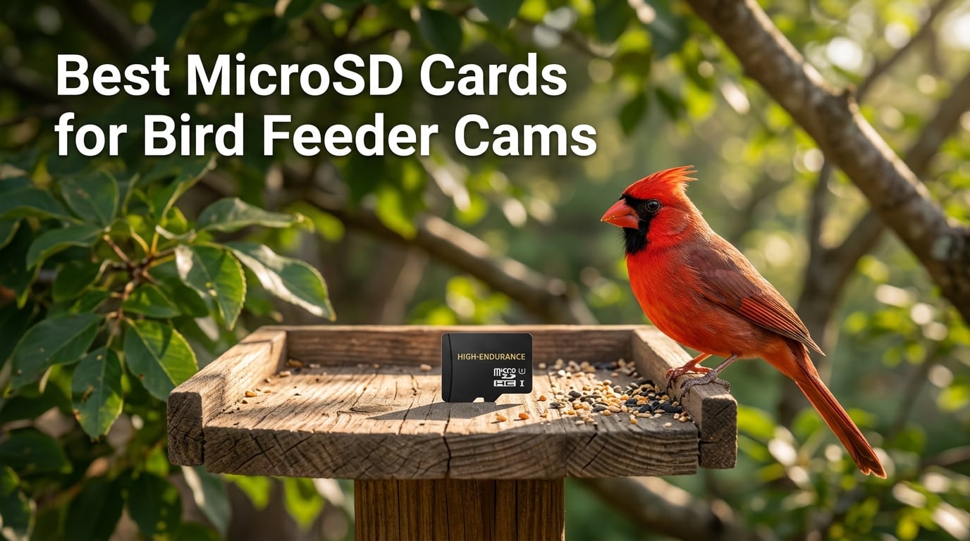 Best MicroSD Cards for Bird Feeder Cams