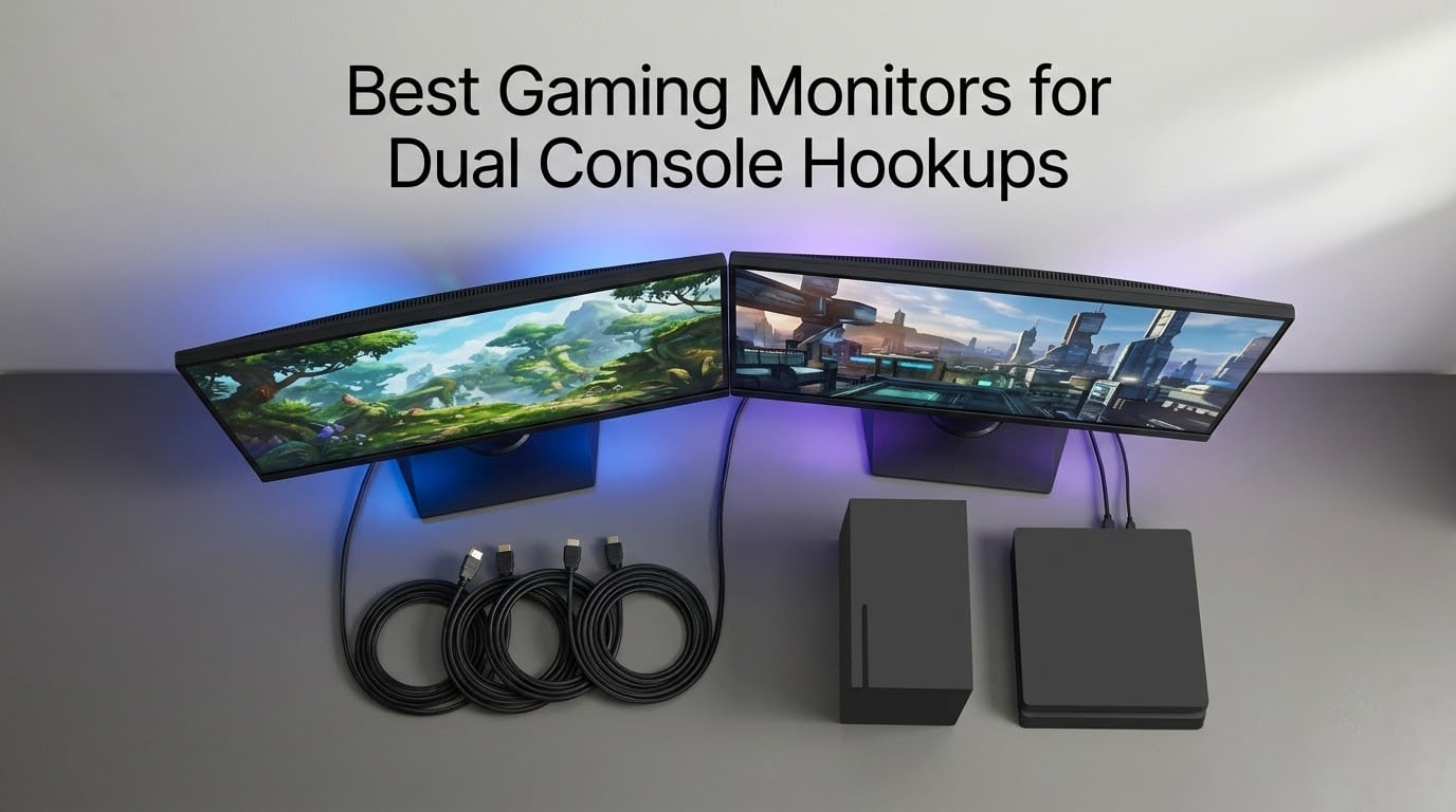 Best Gaming Monitors for Dual Console Hookups
