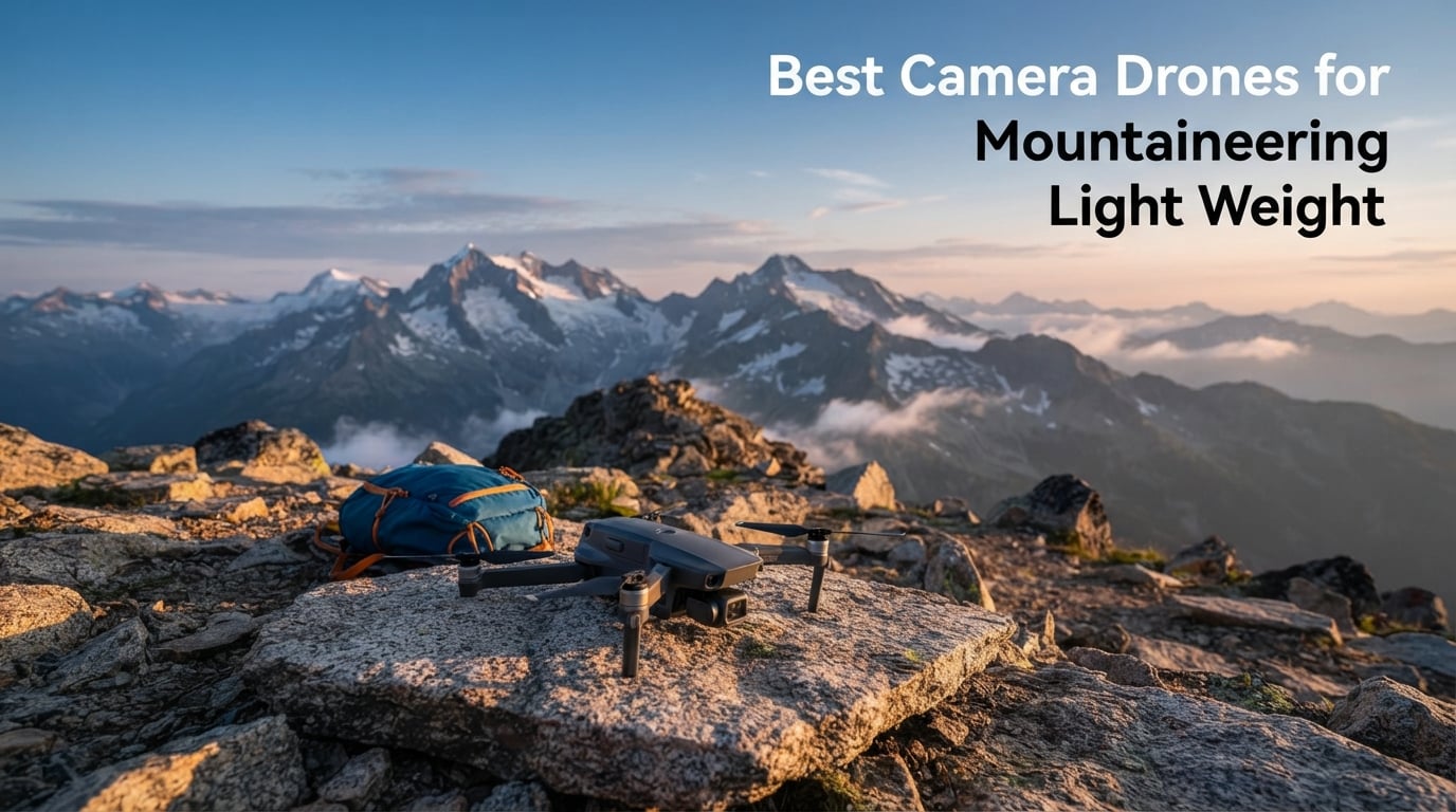 Best Camera Drones for Mountaineering Light Weight