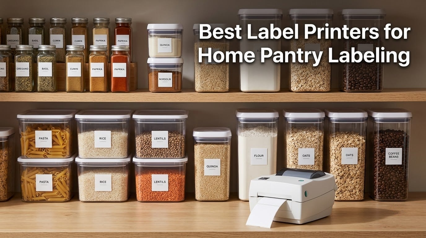 Best Label Printers for Home Pantry Labeling