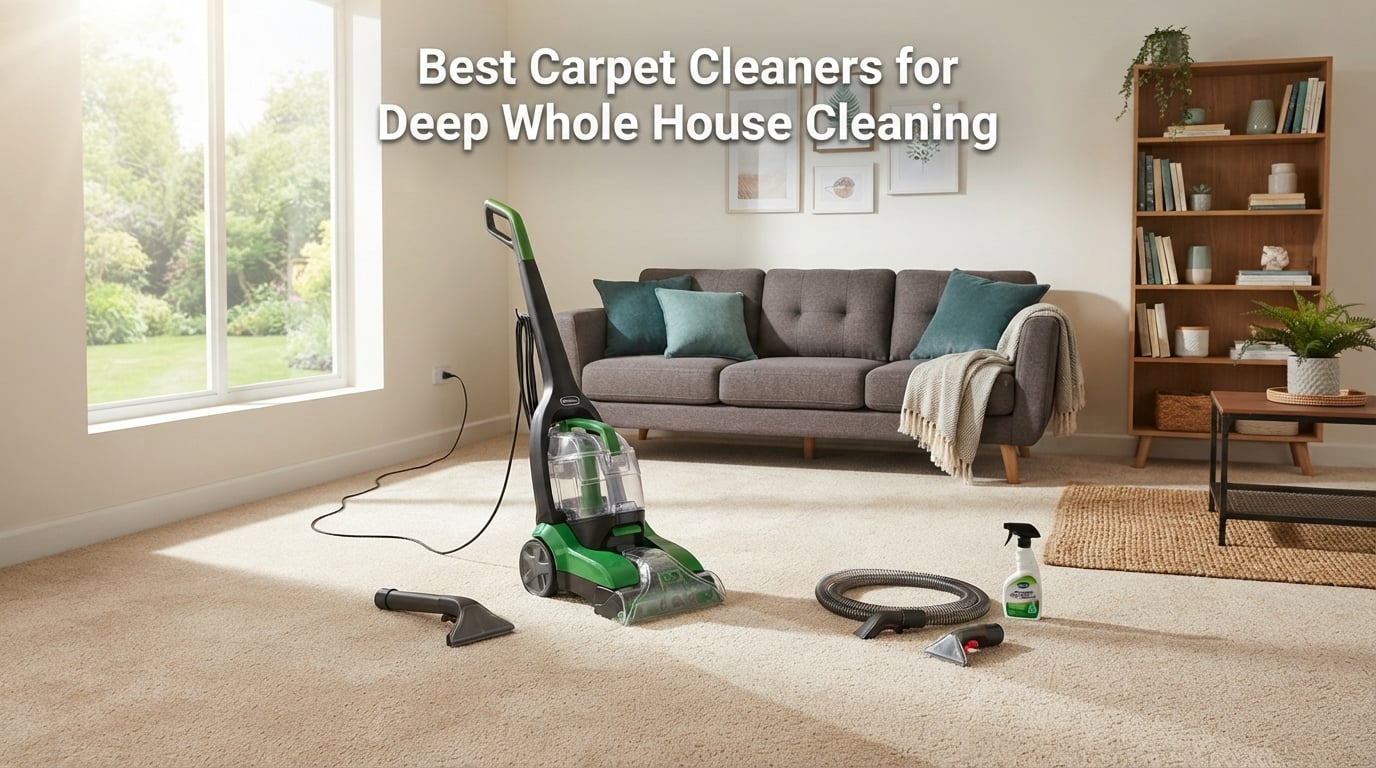 Best Carpet Cleaners for Deep Whole House Cleaning