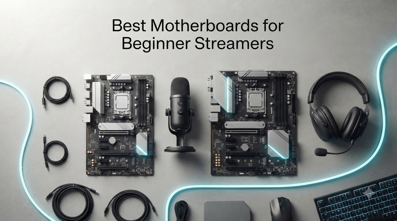 Best Motherboards for Beginner Streamers