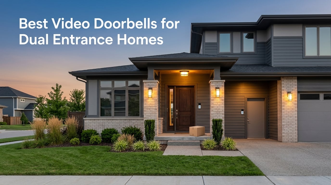Best Video Doorbells for Dual Entrance Homes