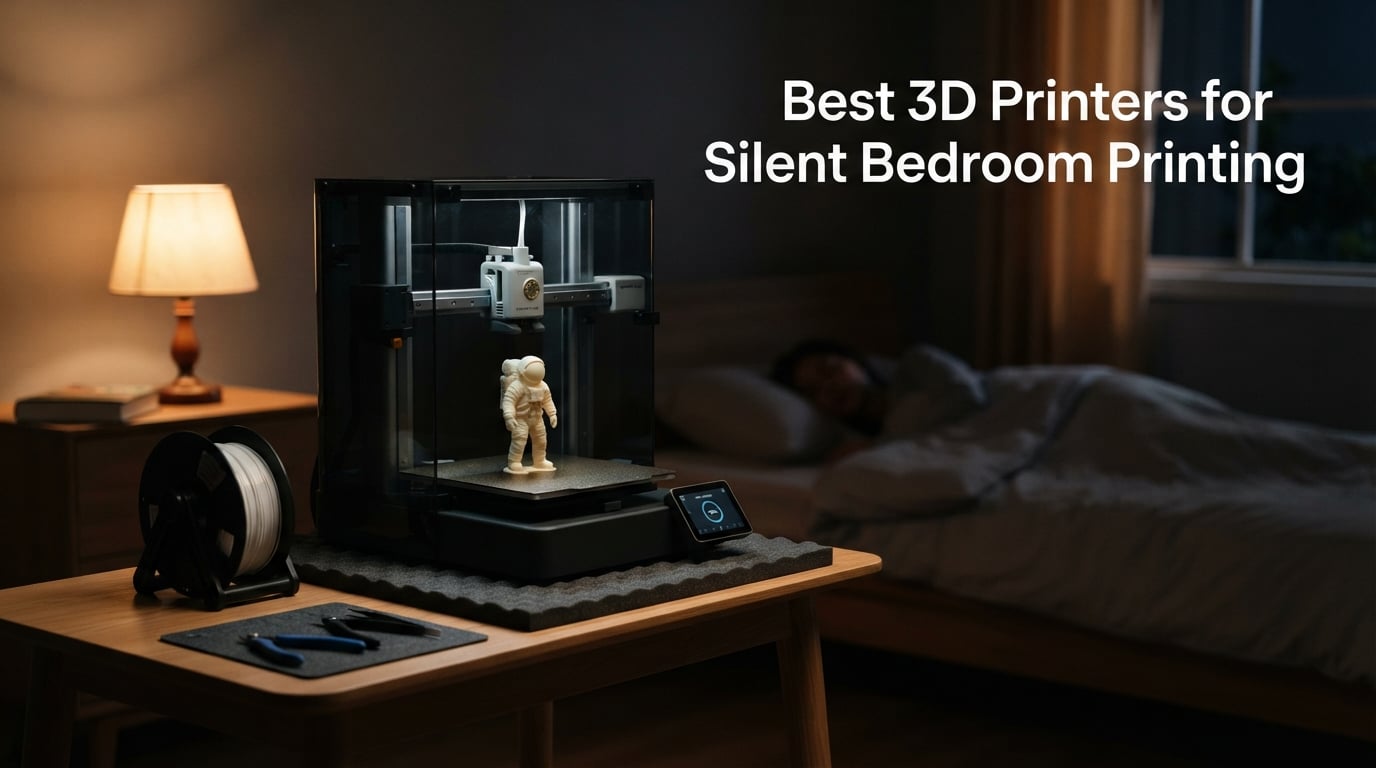 Best 3D Printers for Silent Bedroom Printing