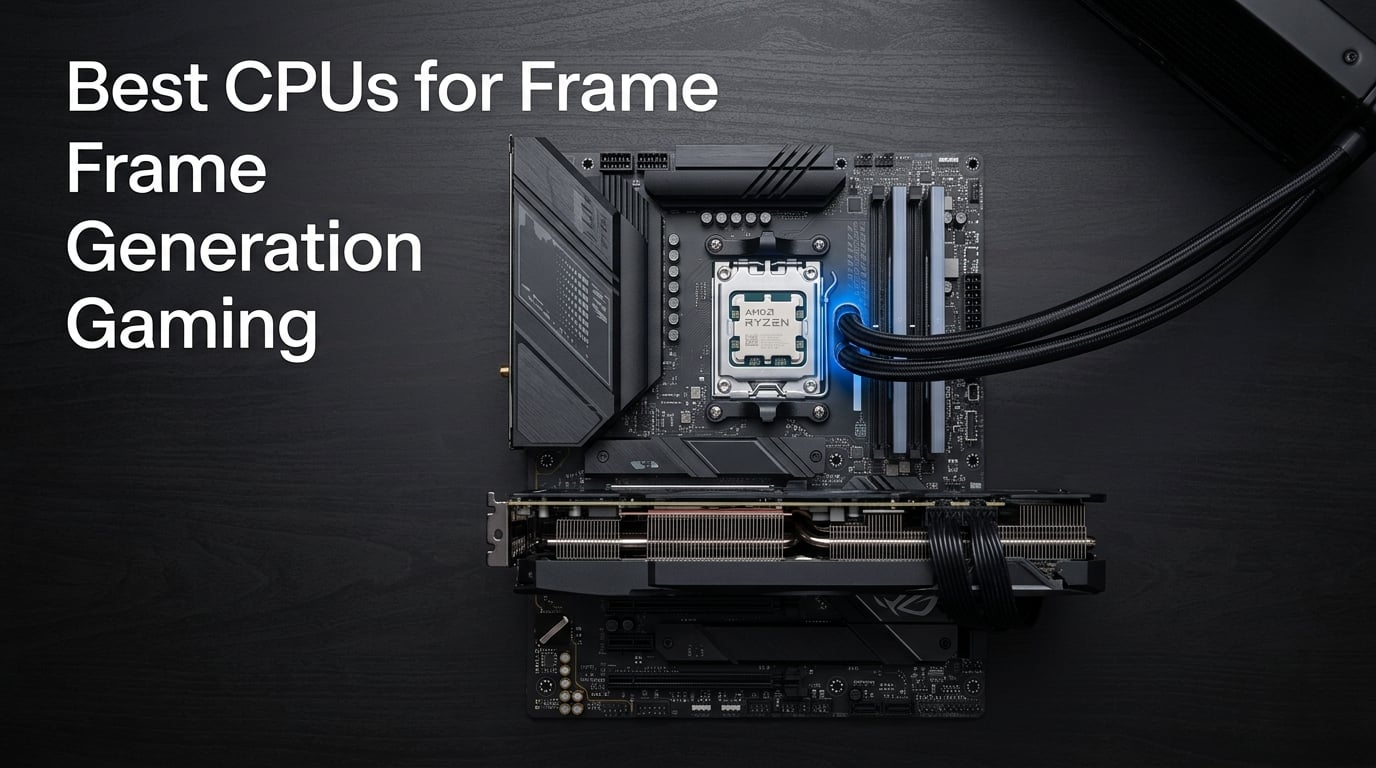 Best CPUs for Frame Generation Gaming