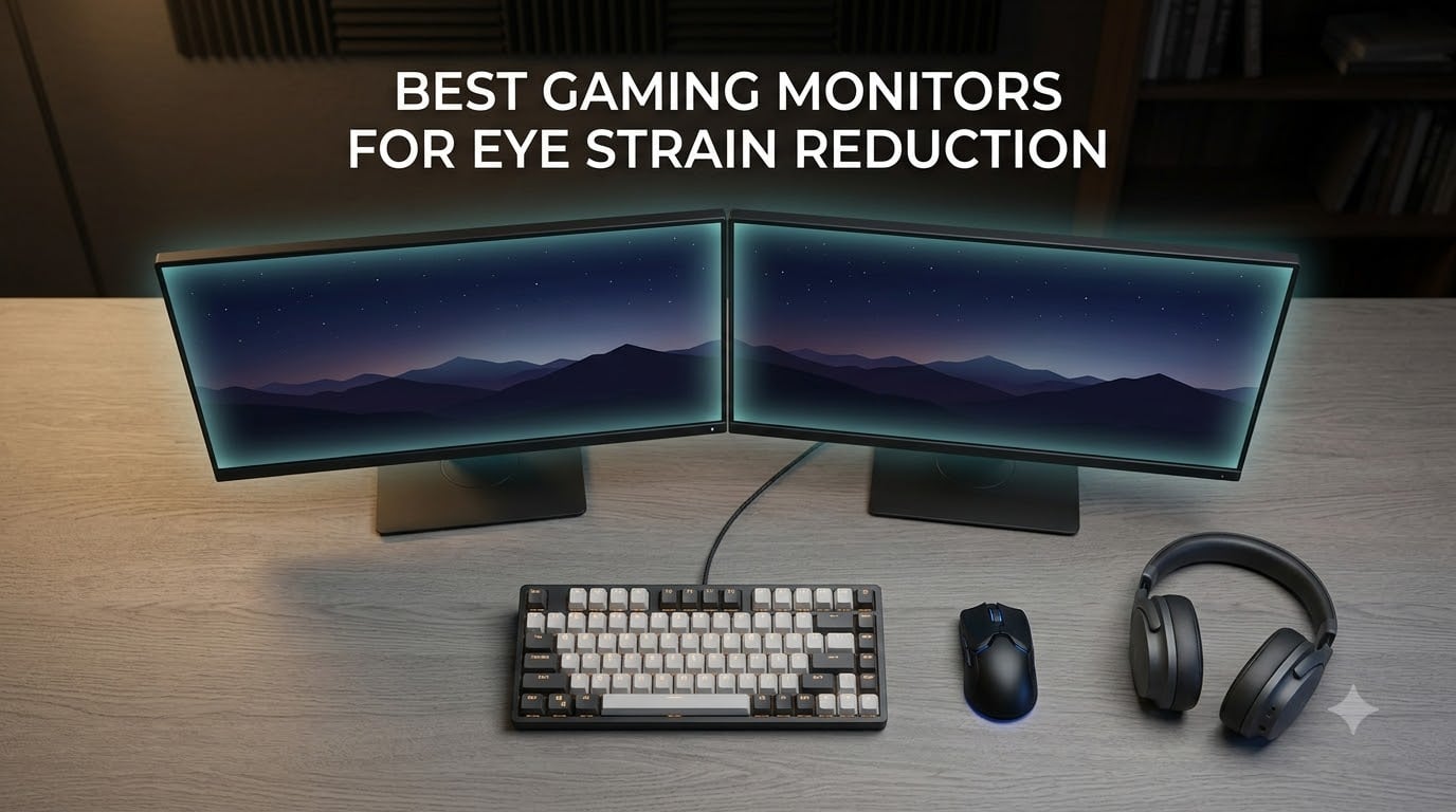 Best Gaming Monitors for Eye Strain Reduction