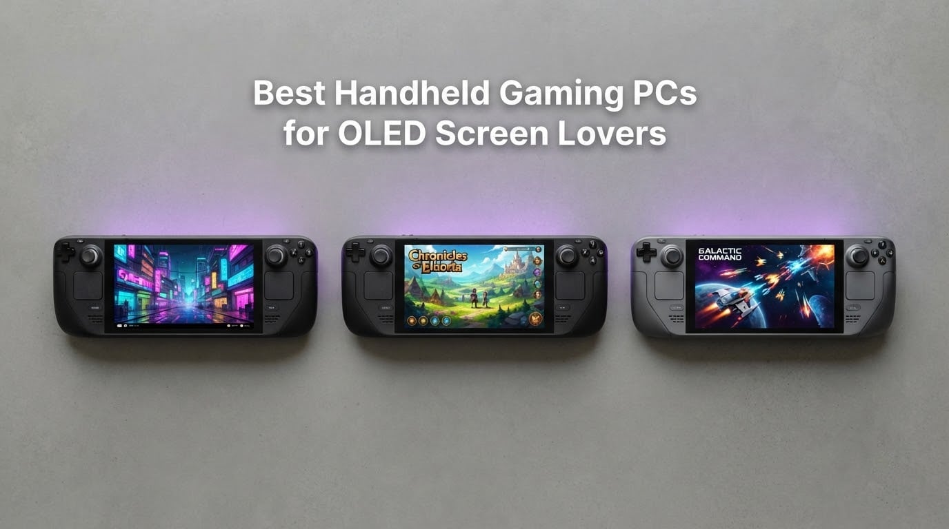 Best Handheld Gaming PCs for OLED Screen Lovers