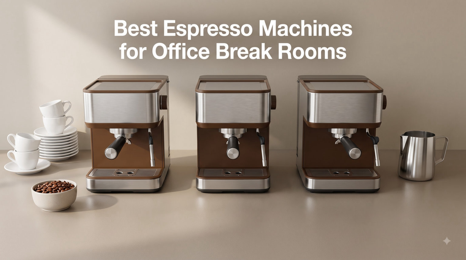Best Espresso Machines for Office Break Rooms