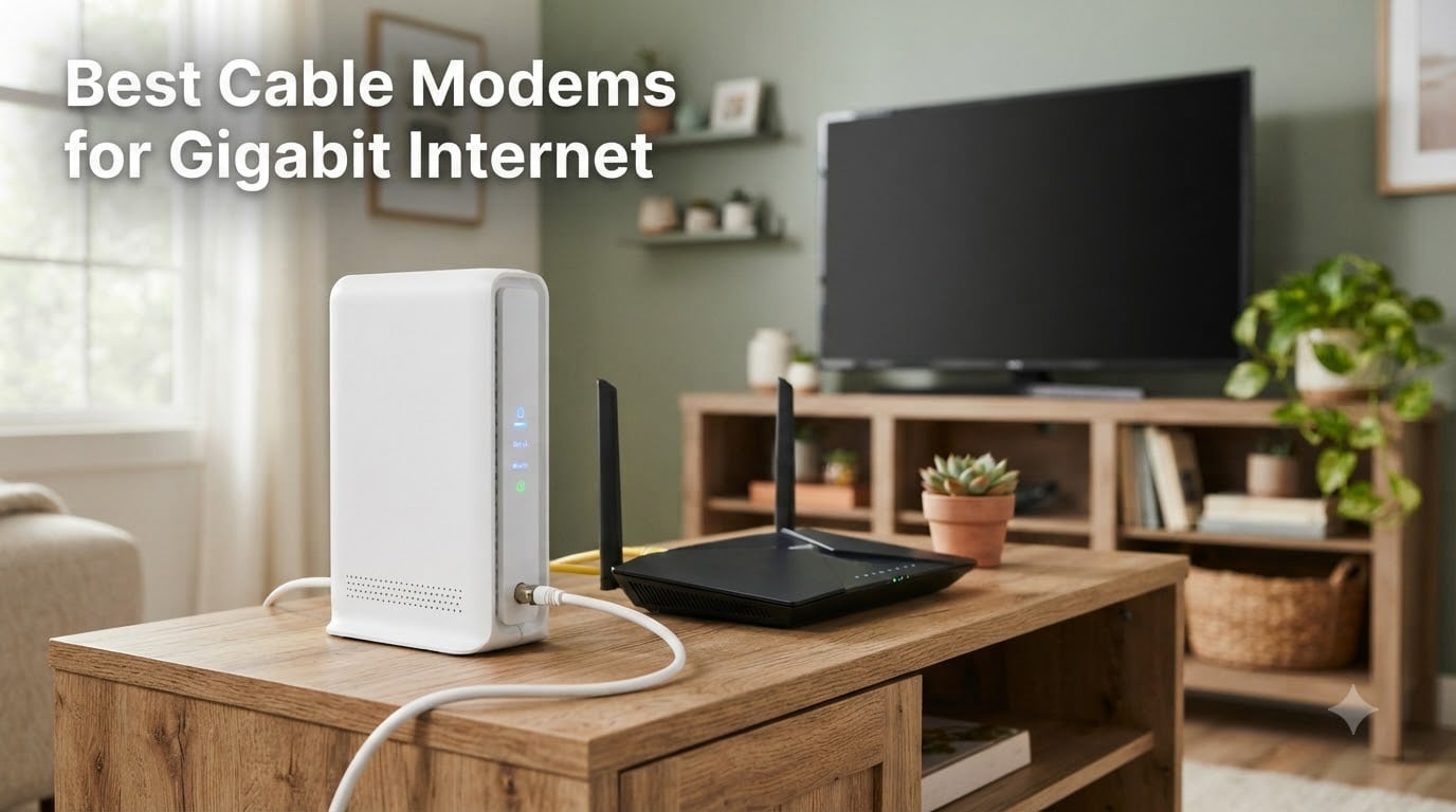 Best Cable Modems for Gigabit Internet