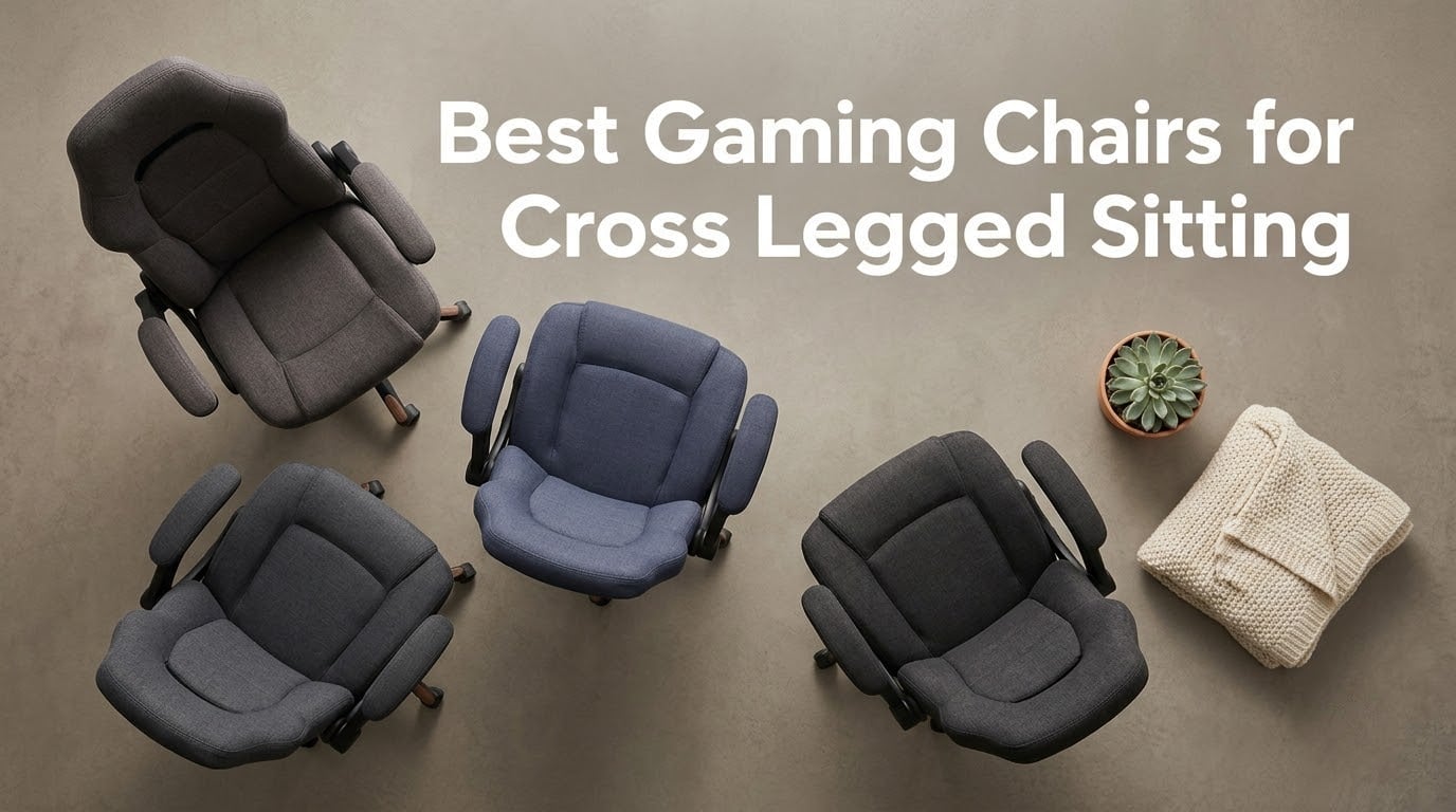 Best Gaming Chairs for Cross Legged Sitting