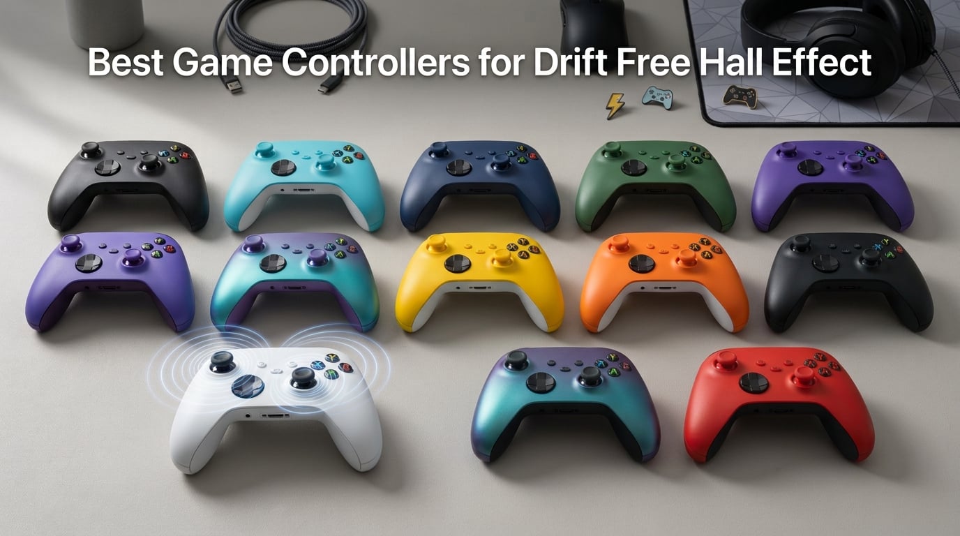 Best Game Controllers for Drift Free Hall Effect