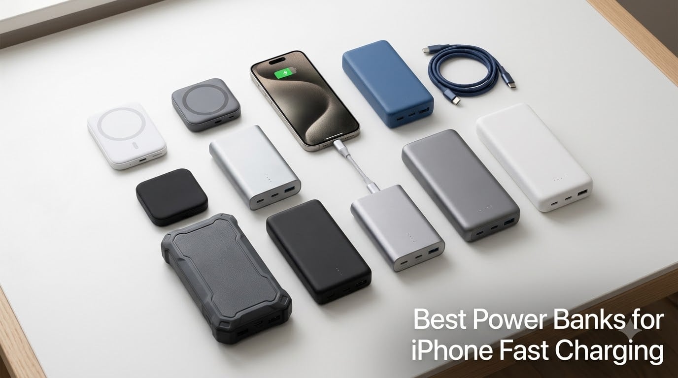 Best Power Banks for iPhone Fast Charging