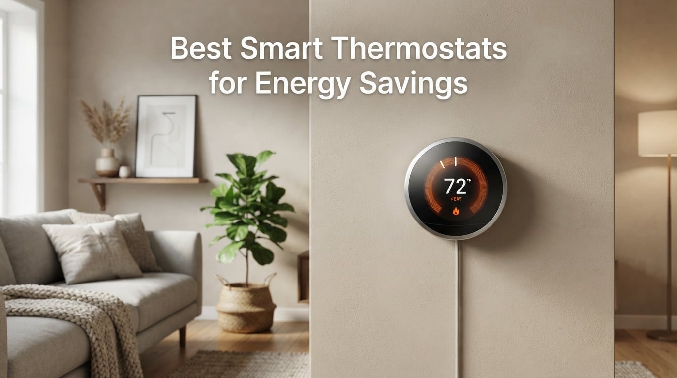 Best Smart Thermostats for Energy Savings