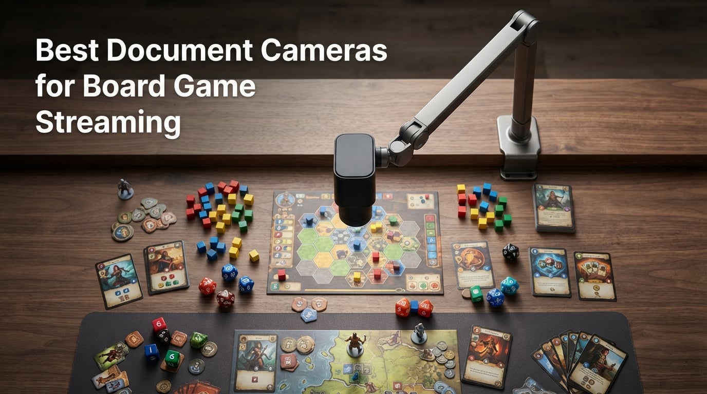 Best Document Cameras for Board Game Streaming