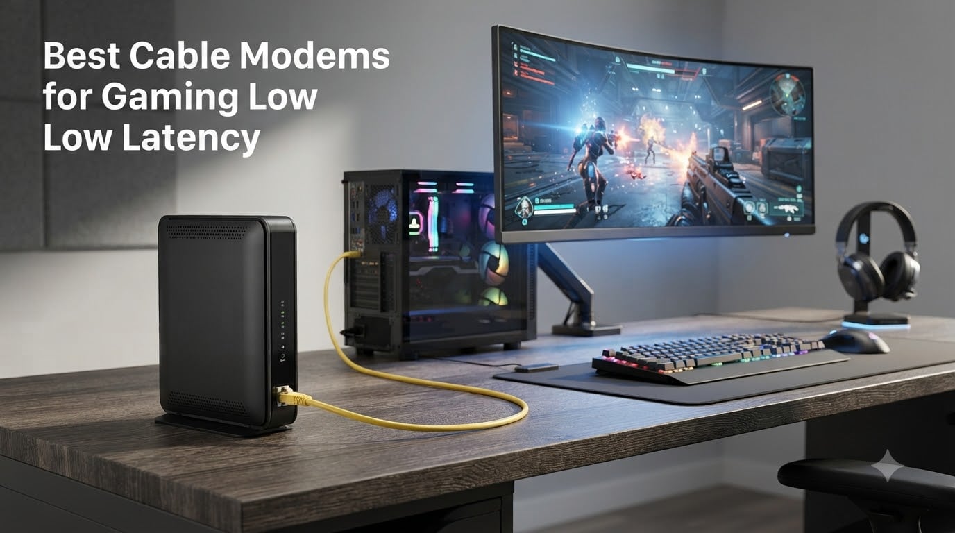 Best Cable Modems for Gaming Low Latency