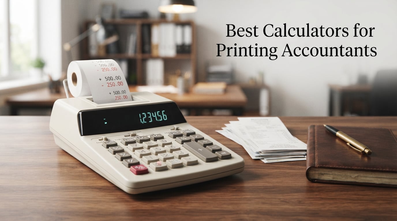 Best Calculators for Printing Accountants