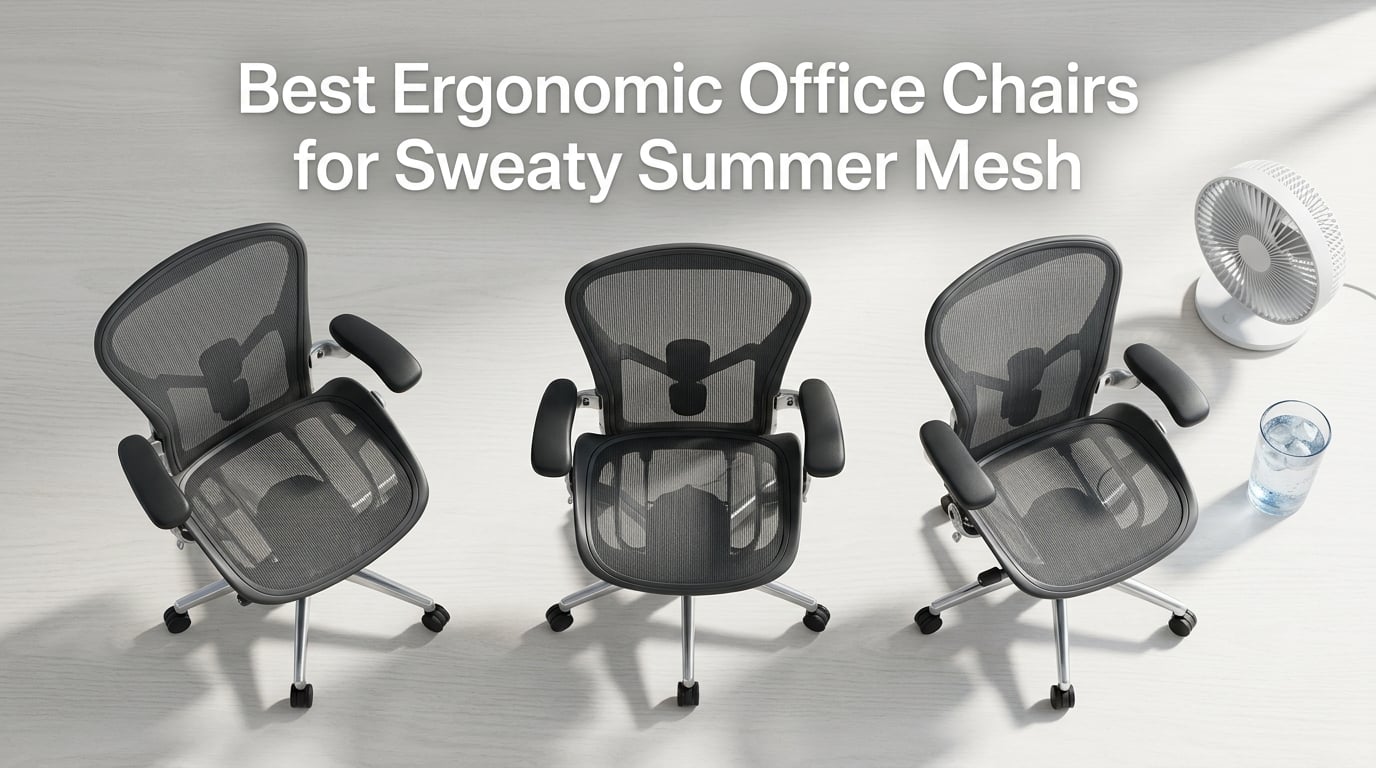 Best Ergonomic Office Chairs for Sweaty Summer Mesh