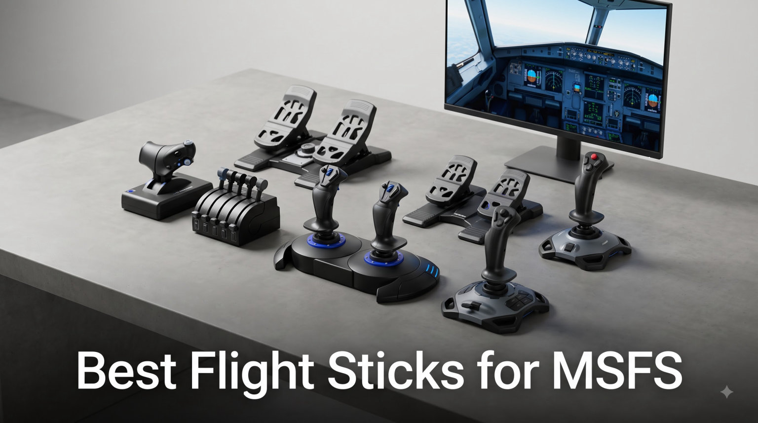 Best Flight Sticks for MSFS 2024