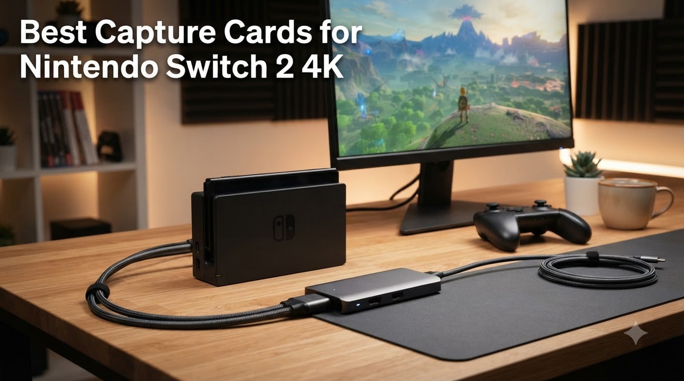 Best Capture Cards for Nintendo Switch 2 4K