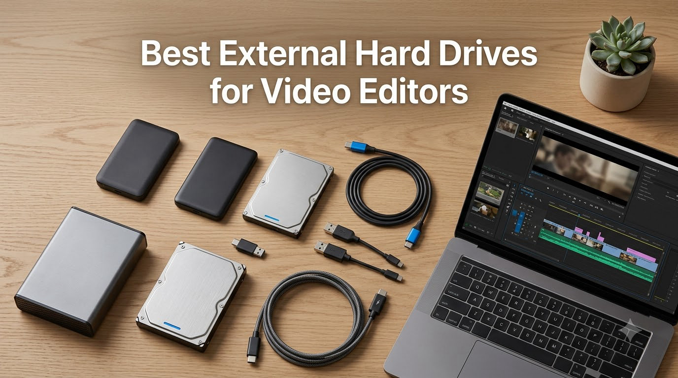 Best External Hard Drives for Video Editors
