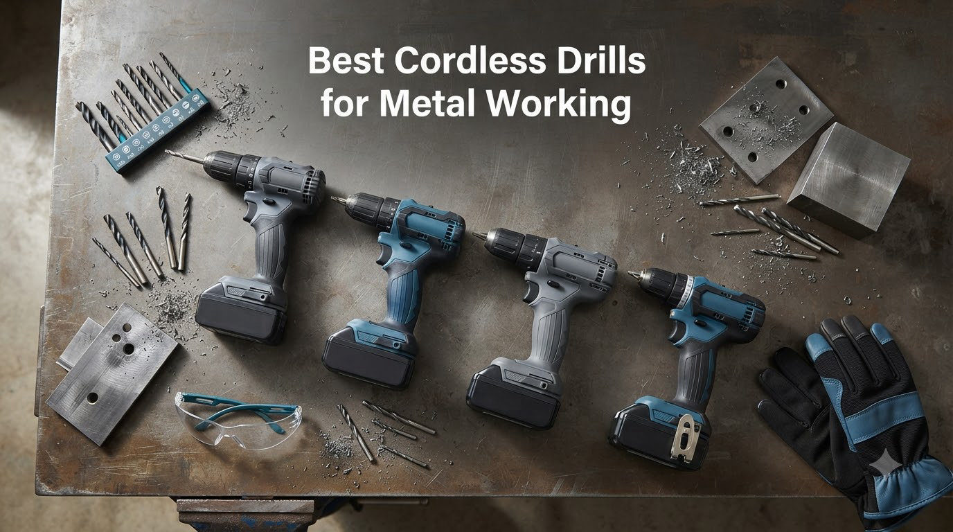 Best Cordless Drills for Metal Working