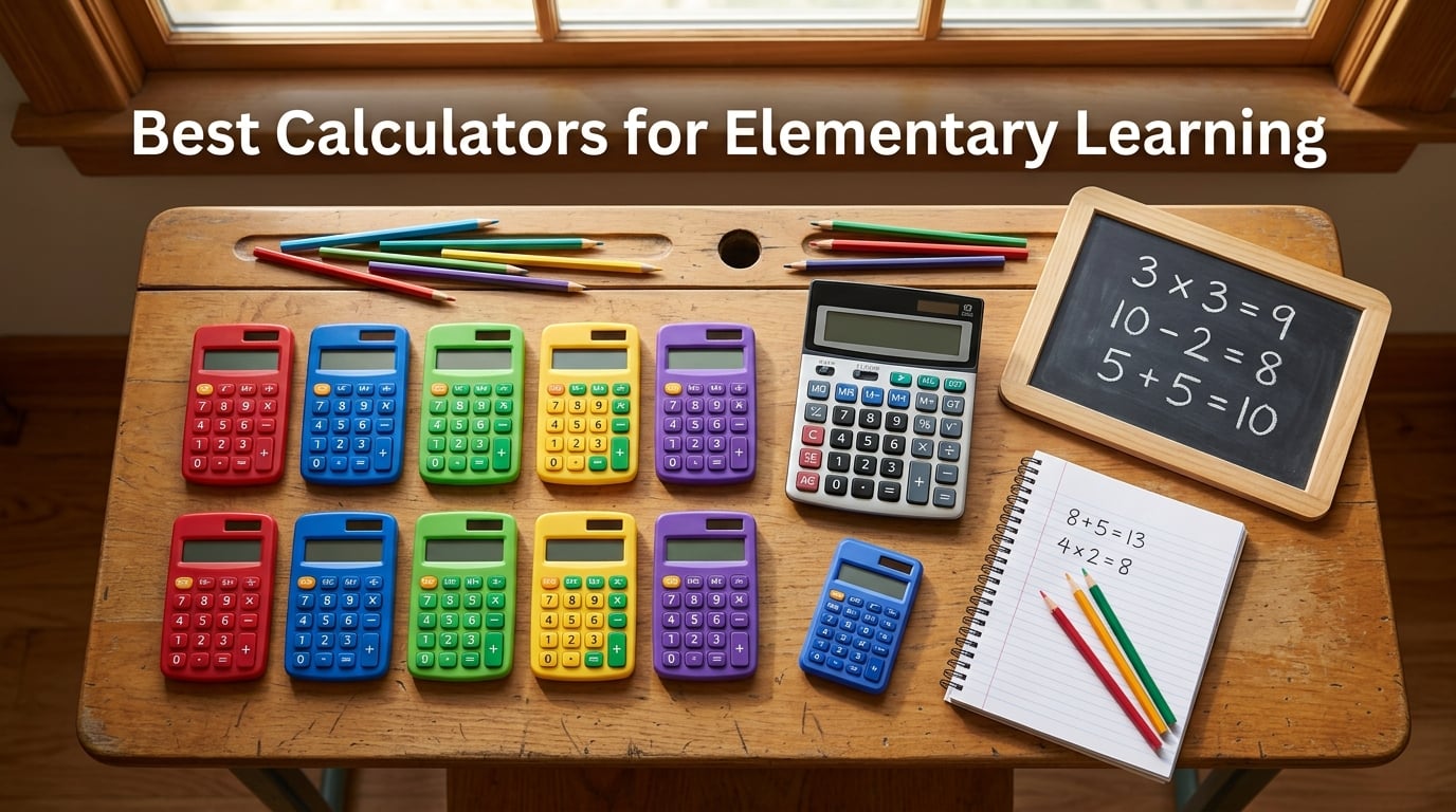 Best Calculators for Elementary Learning