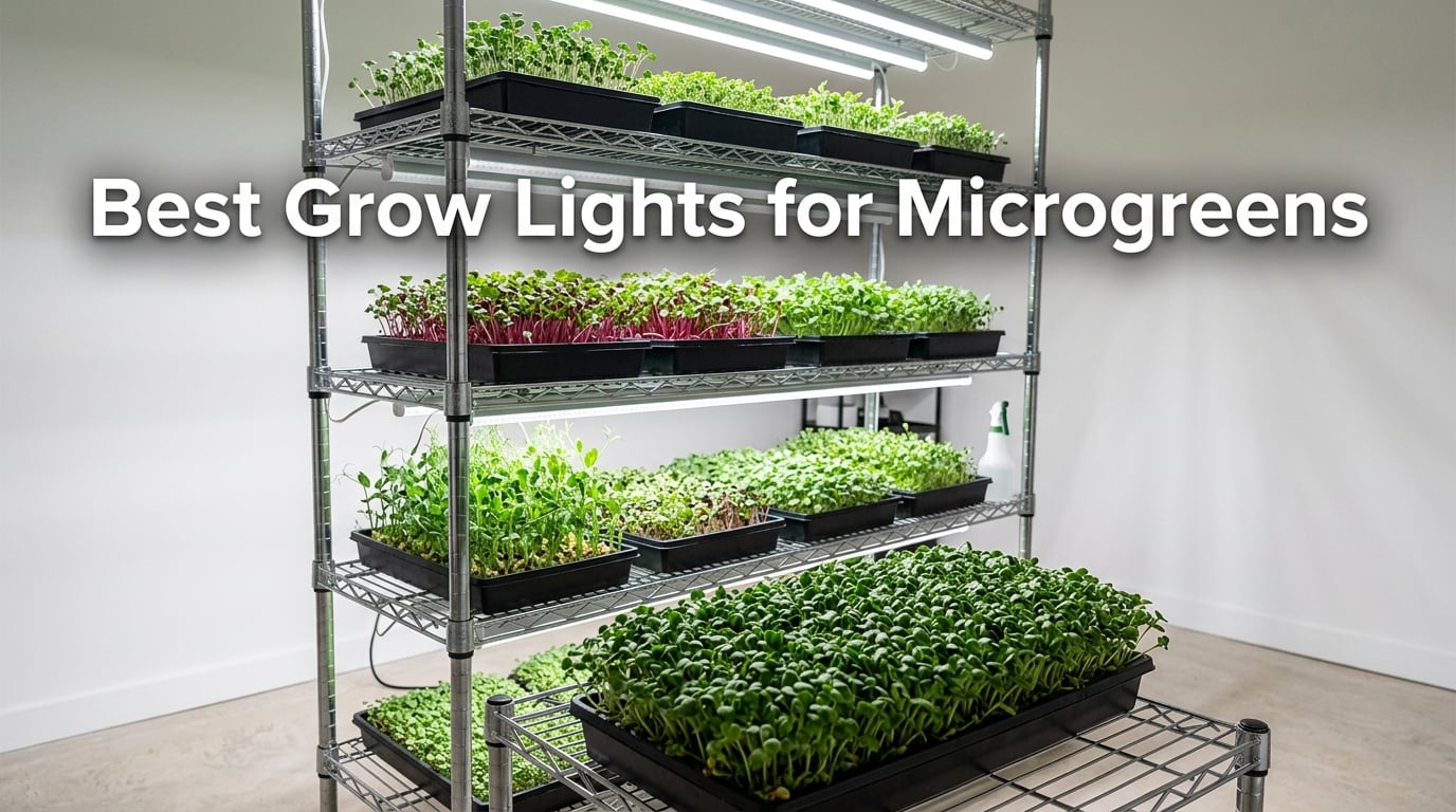 Best Grow Lights for Microgreens