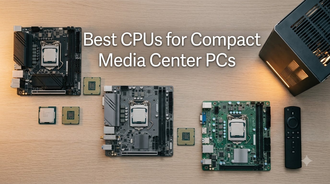Best CPUs for Compact Media Center PCs