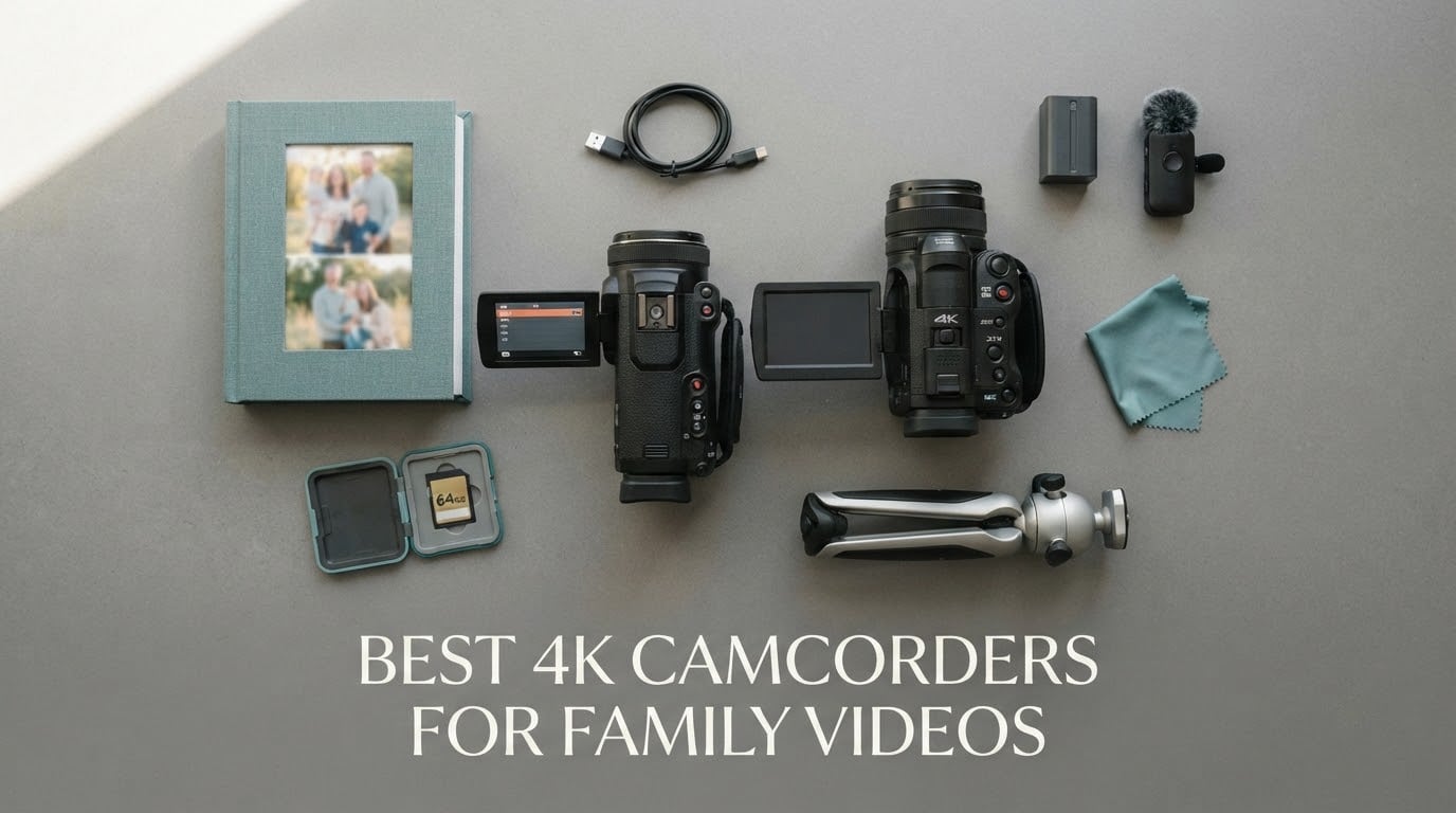 best 4k camcorders for family videos