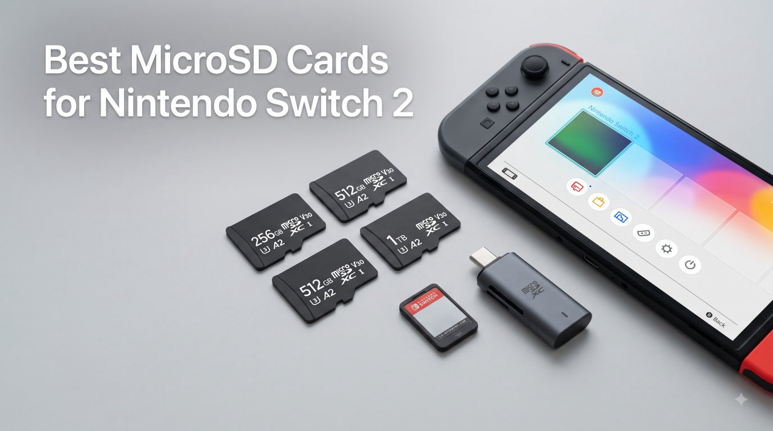Best MicroSD Cards for Nintendo Switch 2