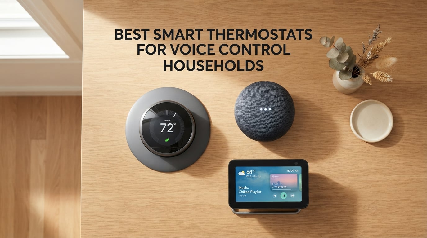 Best Smart Thermostats for Voice Control Households