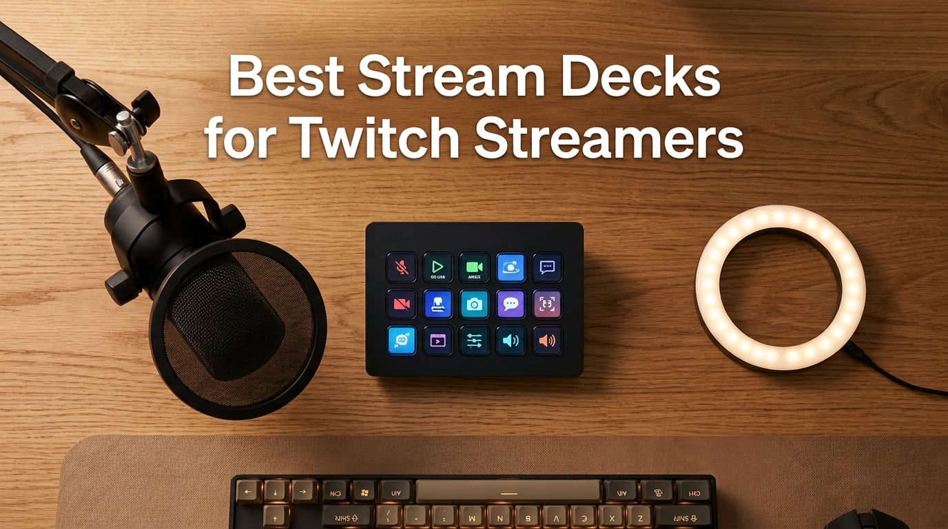 Best Stream Decks for Twitch Streamers