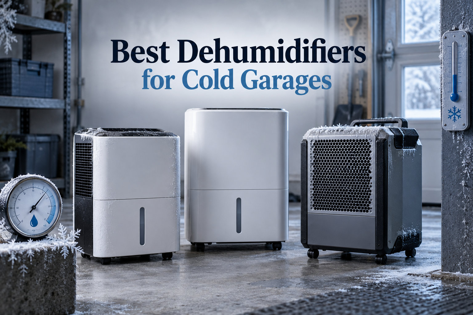 Best Dehumidifiers for Cold Garages