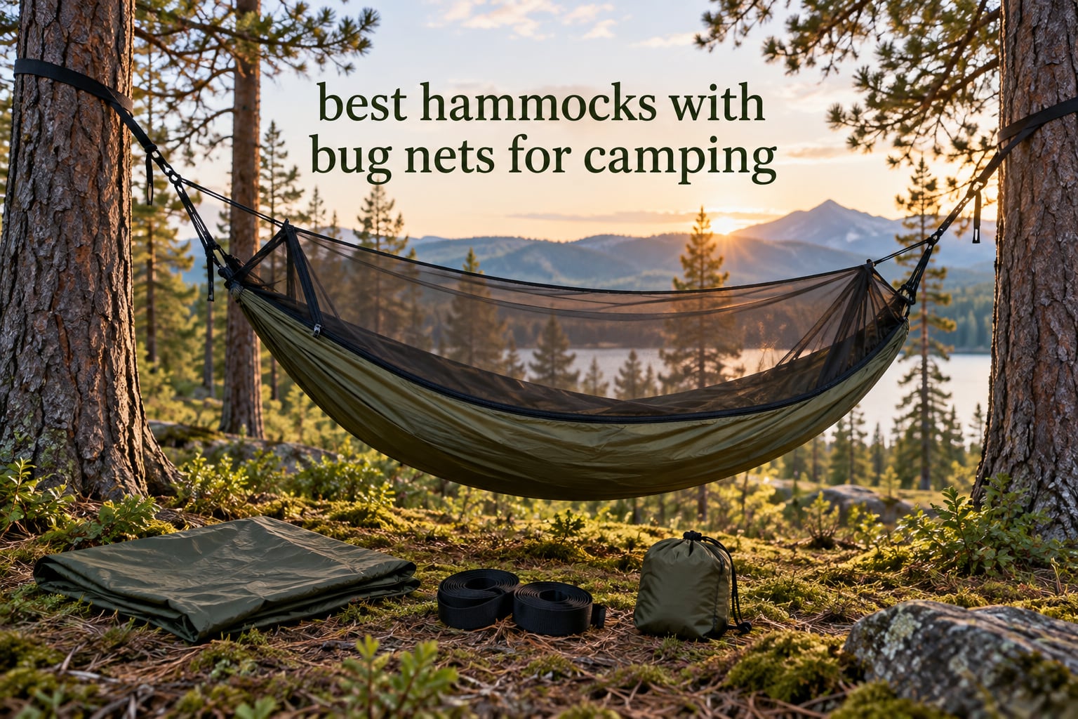 best hammocks with bug nets for camping