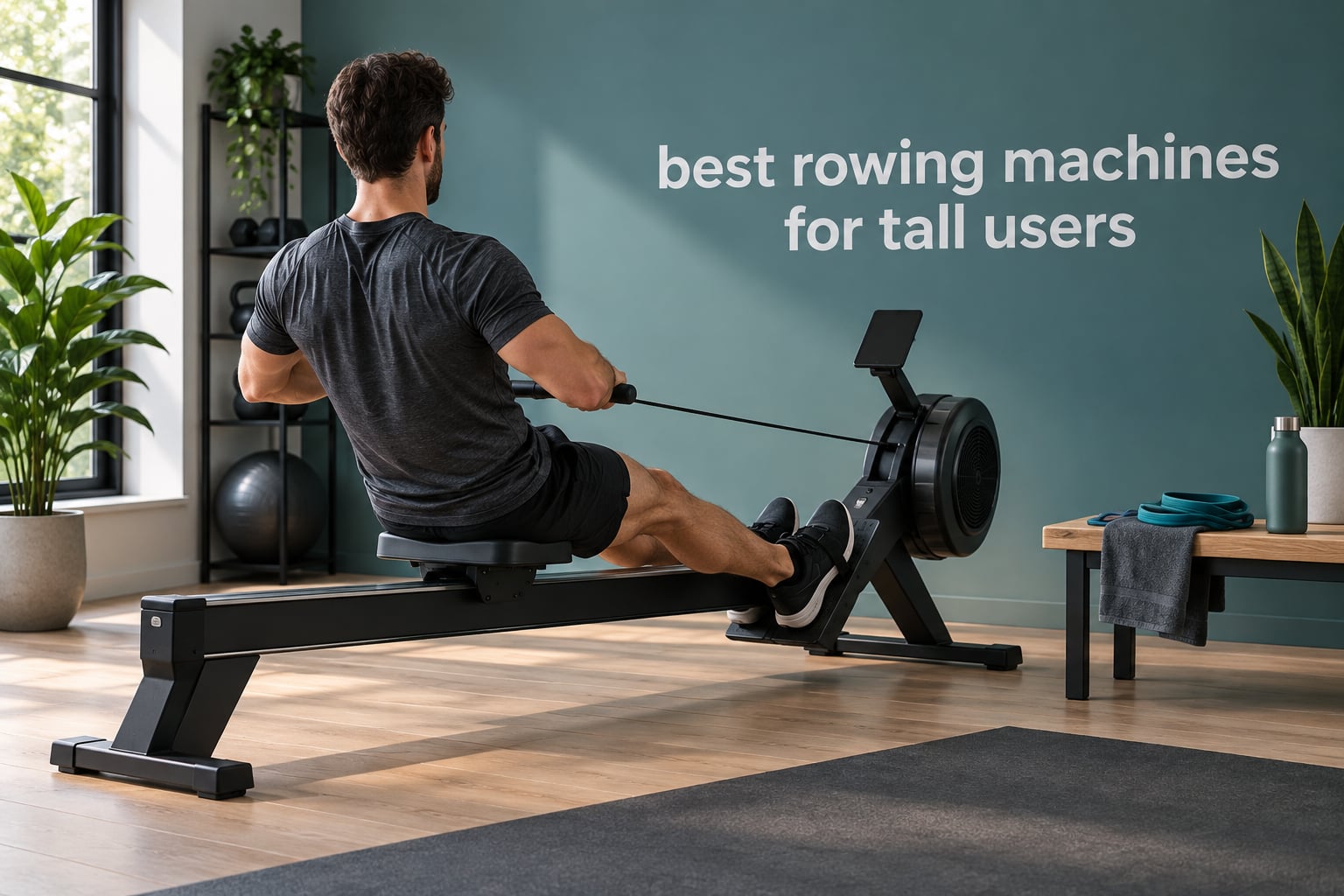 best rowing machines for tall users
